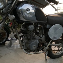 バイアルス125 TL125 ホンダ125cc トライアルバイク　林道の画像