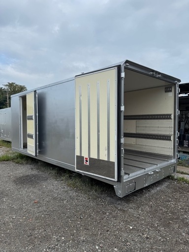 仕上げ済み！お米貯蔵！断熱材入り！ 横扉！倉庫物置用  保冷4トンロングワイドコンテナ