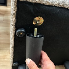 四角型　ソファー？イス？2個セットの画像
