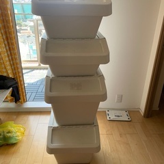 ゴミ箱　収納箱　4点