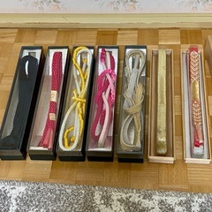 帯締め7本の画像