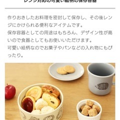リサラーソン　フタ付き　高気密レンジ容器　保存容器　タッパー　耐熱容器　密閉容器の画像