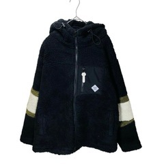 [キャバリア] メンズ ユニセックス ボア パーカー ブルゾン ジップアップ Mの画像