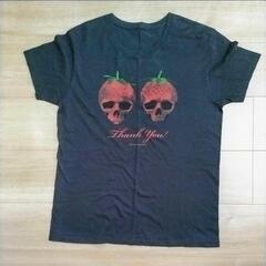 苺スカルTシャツ