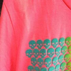 スカルTシャツの画像
