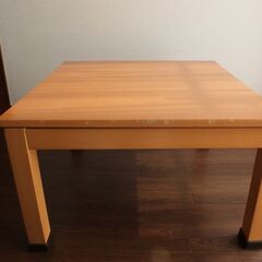無料　無印こたつ　65×65cm