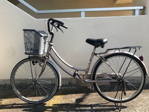 【取引中】中古　自転車　24インチ　ギアなし