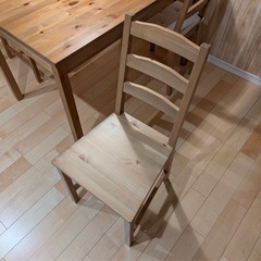 IKEA ダイニングテーブル、イスセット (sa) 新小金井の IKEA ダイニングテーブル、イスセット (sa) 新小金井の