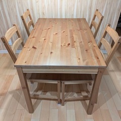 IKEA ダイニングテーブル、イス　セット
