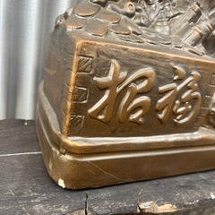 虎の置物 トラ 陶器　の画像