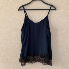 キャミトップス　ネイビーの画像