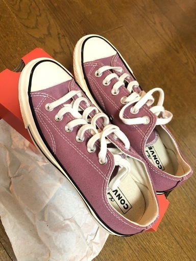 【新品】 CONVERSE CHUCK70 パープル ピンク　スニーカー23.5