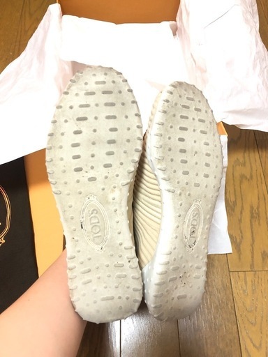 TOD’S トッズ キャンバス レース アップ スニーカー シューズ 靴　36