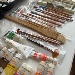 水彩画ビギナー用 絵の具セット「水彩で描く」の画像