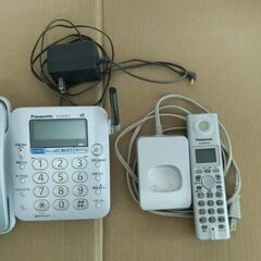 電話機　コードレス子機１台付き　パナソニック VE-GP33DL...