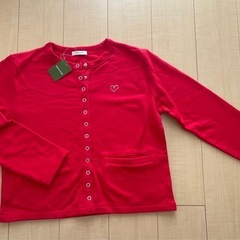 未使用品　FREAK'S STORE   ハート刺繍カーディガン