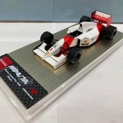 【愛品館 江戸川店】片方ミラー欠損 デアゴスティーニ セナゆかりのマクラーレン ハイクラスモデルカーコレクション MP4/7A ID:113-049825-007の画像