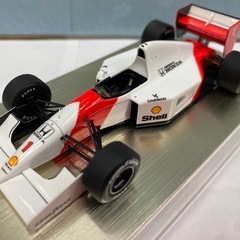 【愛品館 江戸川店】片方ミラー欠損 デアゴスティーニ セナゆかりのマクラーレン ハイクラスモデルカーコレクション MP4/7A ID:113-049825-007の画像
