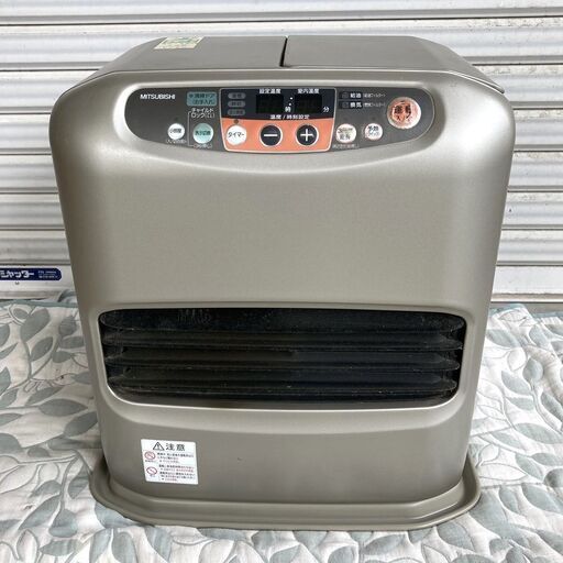 【終】【G590】MITSUBISHI/三菱 /石油ファンヒーター/ KD-S32C/ 2002年製/9.0L/ホワイト
