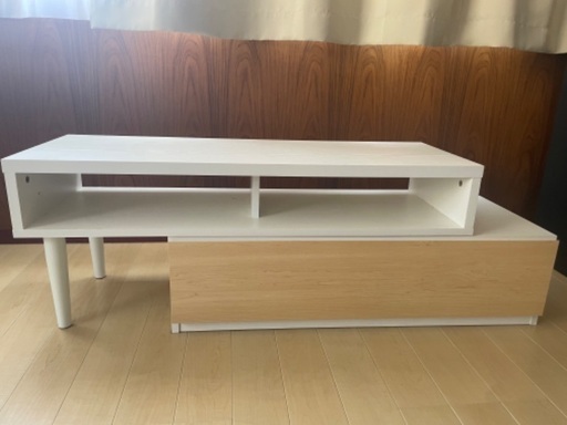 【取引中】ニトリ　ローボード　テレビ台　伸縮性