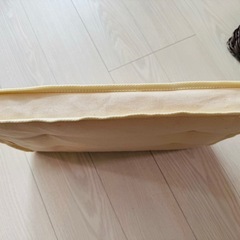 新品・洗えるラタン風スクエアペットベッドの画像