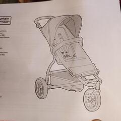 未使用ベビーカーランニングバギーTerrain Buggy NAVE md2-T101 マウンテンバギー バギー 子供用品 メーカー価格11万円の画像