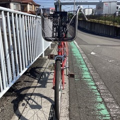 【中古自転車】　(赤メタリック／黒) 内装3段