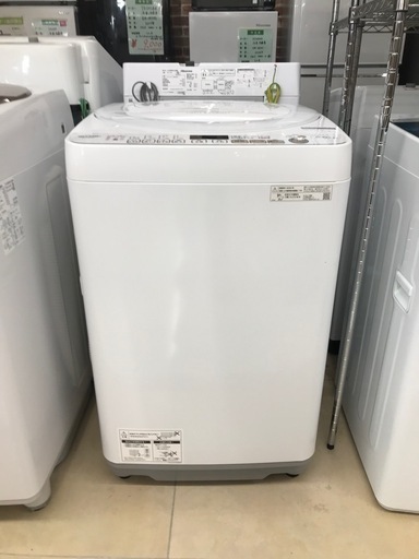 洗濯機（SHARP）、７kg、2020年