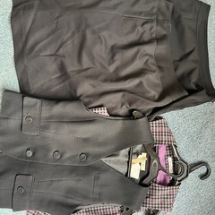 事務服　事務ベスト13号　セットで