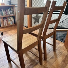IKEA ダイニングチェア　2脚セットの画像