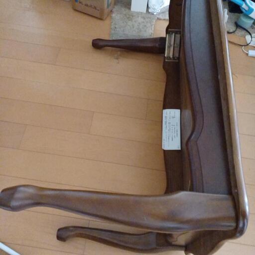 値下げネコ足ローテーブル