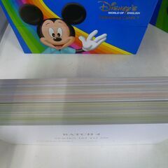 ◆お引取り限定/三重県/値引不可◆中古 Disney ディズニー WORLD OF ENGLISH 教材 [G-166]の画像