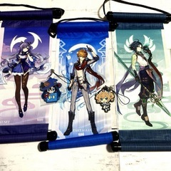 原神販売☆タペストリーキーホルダーの画像