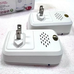 害虫駆除 害虫撃退器 ゴキブリ ネズミ 虫 駆除 超音波 安心安全 2個入 未使用品の画像