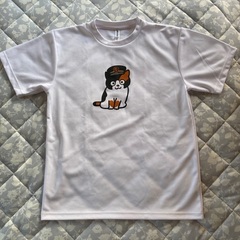 新品　猫　駅長　たま　Tシャツ　Ｌ　男女兼用