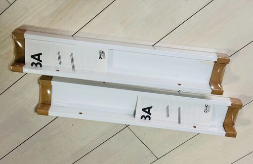 【新品】2つ IKEA RIBBA ウォールスタンド 55cm
