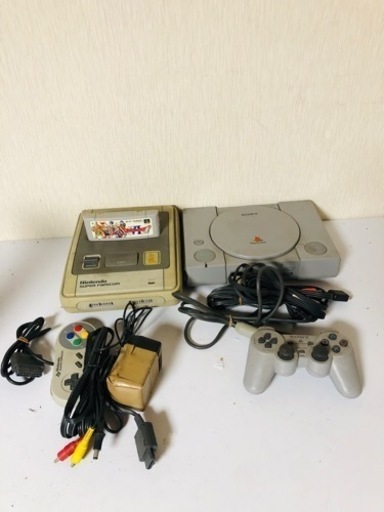 【レトロゲーム】スーパーファミコン 初代PS ドラクエセット
