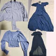 GRL グレイル 他 女性もの 洋服 Mサイズメイン ワンピース ブラウス 他の画像