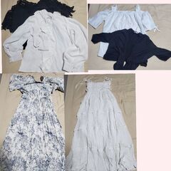 GRL グレイル 他 女性もの 洋服 Mサイズメイン ワンピース ブラウス 他の画像