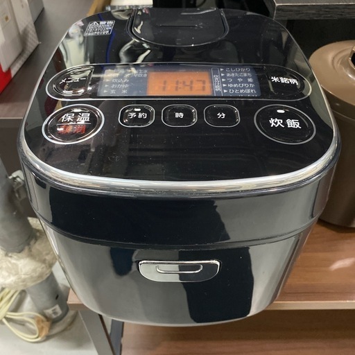 【アイリスオーヤマ 炊飯器】2021年製★6ヶ月保証付き クリーニング済み【管理番号10210】