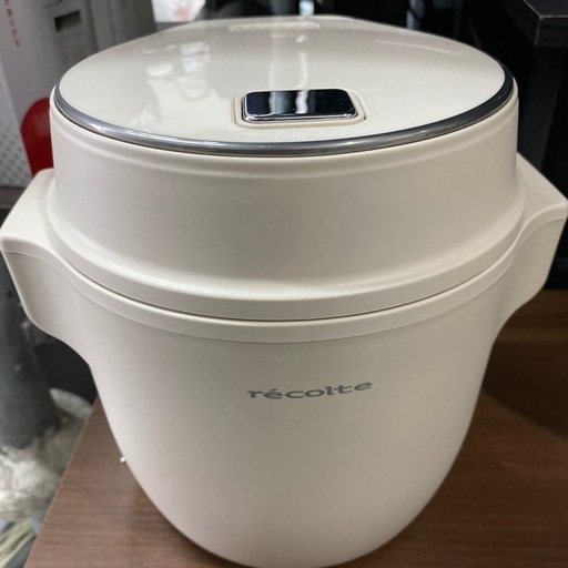 【レコルテ 炊飯器】2021年製★6ヶ月保証付き クリーニング済み【管理番号10210】