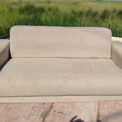 商談成立《中古》二人掛けローソファー※近隣無料お届け※の画像