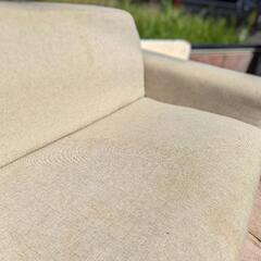 商談成立《中古》二人掛けローソファー※近隣無料お届け※の画像