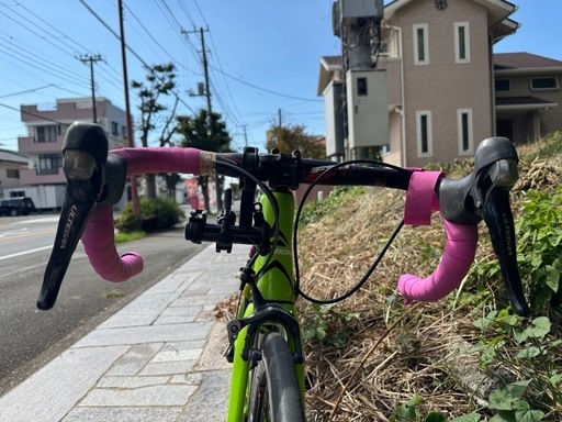 メリダ ロードバイク コンポ換装車両