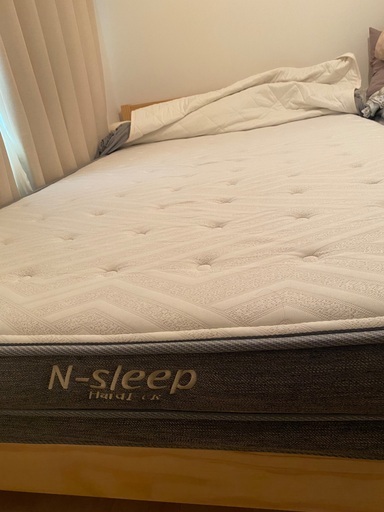 Nitori セミダブルマットレス(NスリープハードH1-02CR VH) 幅120×奥行