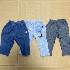 90㎝ズボン３点の画像