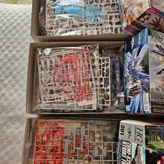 新品フリーダムガンダムセットの画像