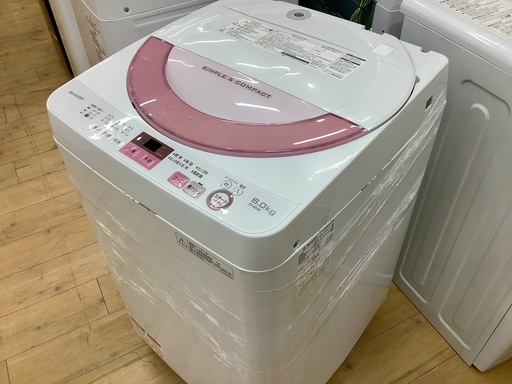 SHARP（シャープ）洗濯機ES-GE6Aのご紹介です！！！