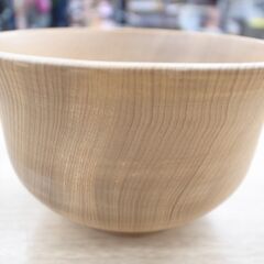 59/610　青森ひば　抹茶 茶碗　【モノ市場知立店】の画像