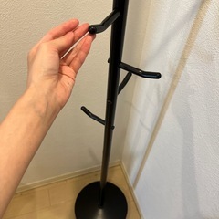 ハンガーラック　ポールハンガー　玄関用の画像